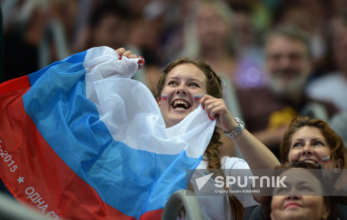 2015 FINA World Championships. Synchronized swimming. Women's team free final