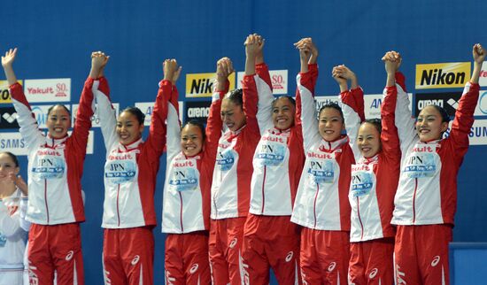 2015 FINA World Championships. Synchronized swimming. Women's team free final