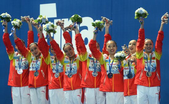 2015 FINA World Championships. Synchronized swimming. Women's team free final