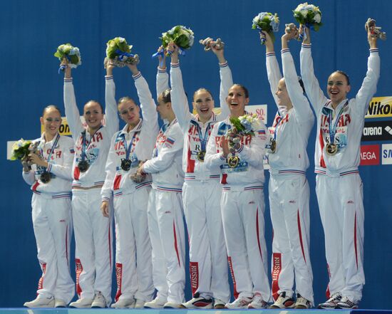 2015 FINA World Championships. Synchronized swimming. Women's team free final