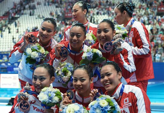 2015 FINA World Championships. Synchronized swimming. Women's team free final