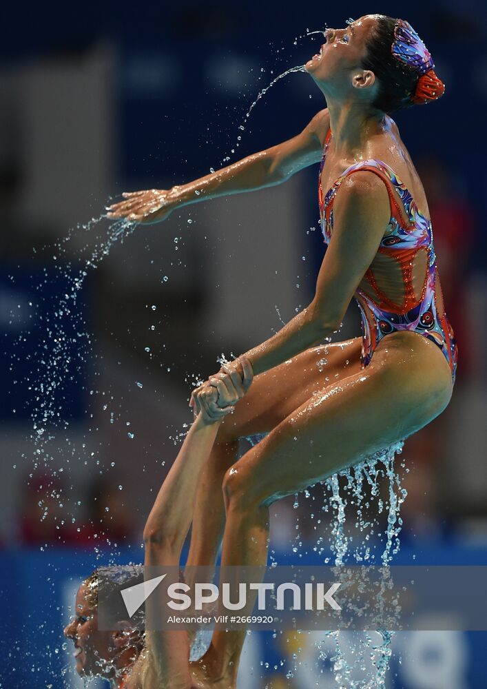 2015 FINA World Championships. Synchronized swimming. Women's team free final