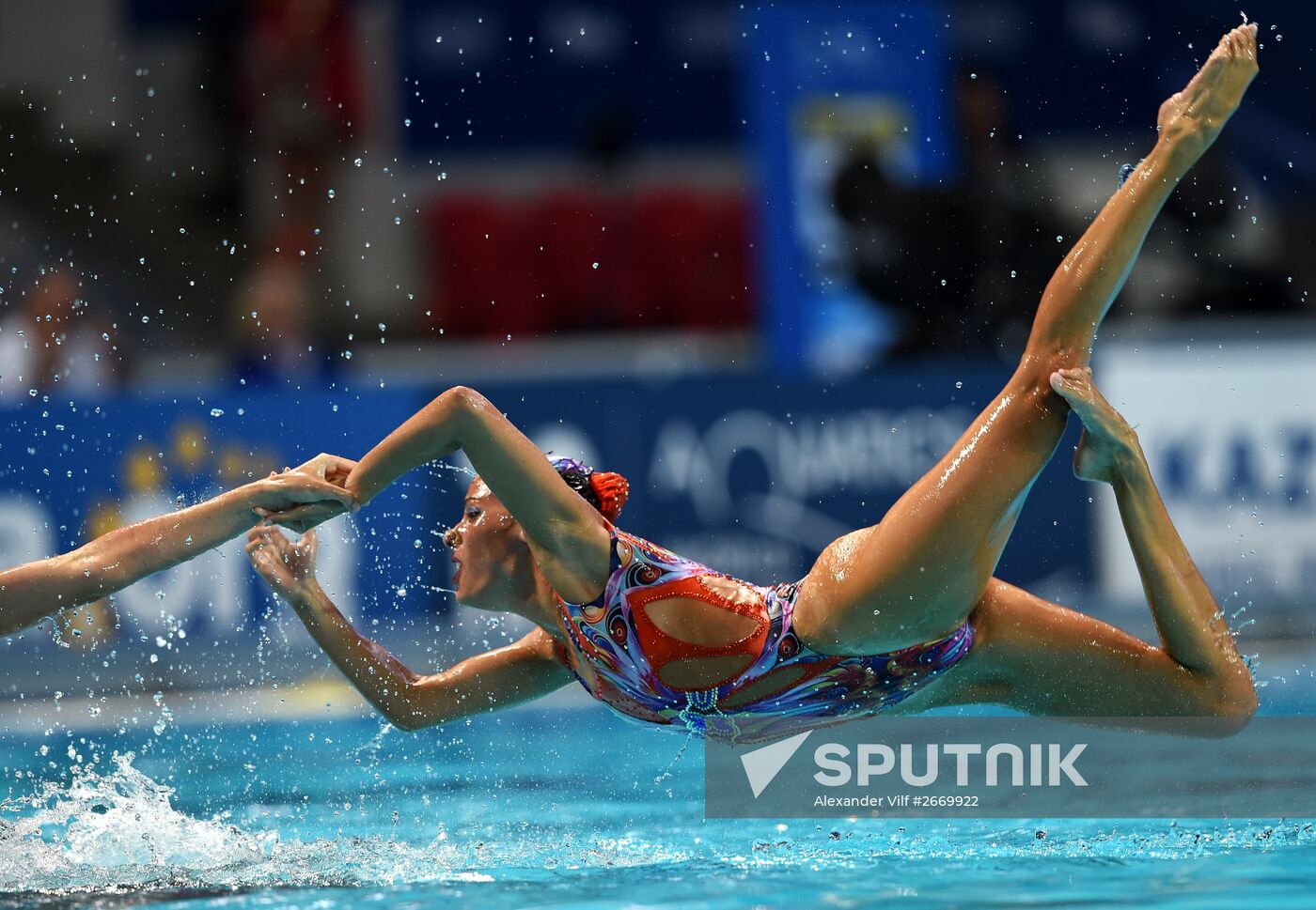 2015 FINA World Championships. Synchronized swimming. Women's team free final