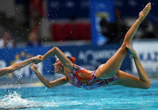 2015 FINA World Championships. Synchronized swimming. Women's team free final