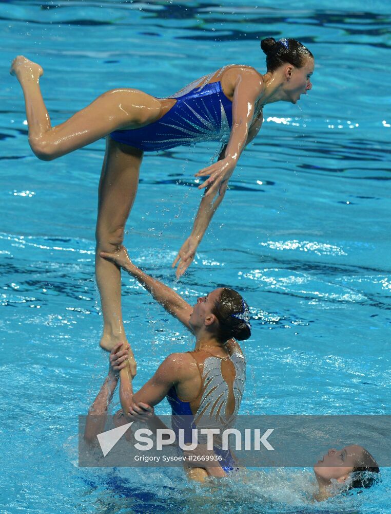 2015 FINA World Championships. Synchronized swimming. Women's team free final