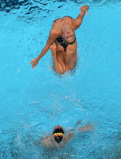 2015 FINA World Championships. Synchronized swimming. Women's team free final