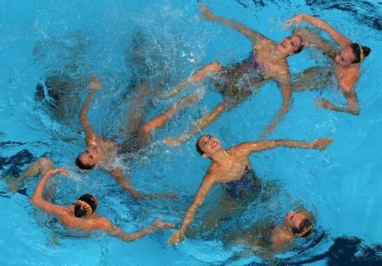 2015 FINA World Championships. Synchronized swimming. Women's team free final