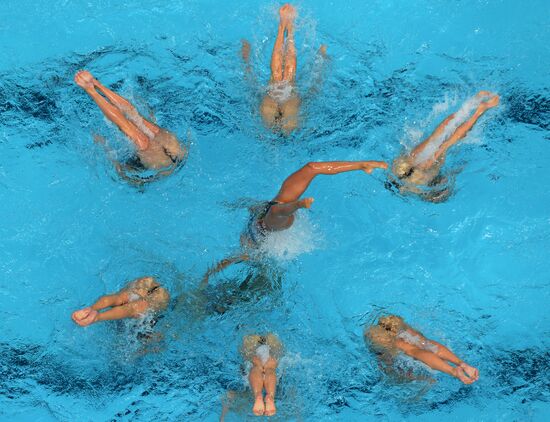 2015 FINA World Championships. Synchronized swimming. Women's team free final