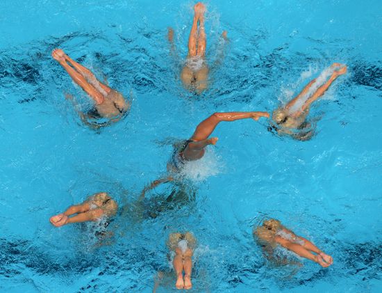 2015 FINA World Championships. Synchronized swimming. Women's team free final