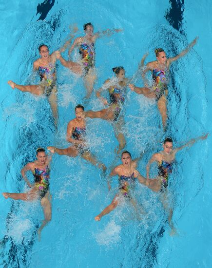 2015 FINA World Championships. Synchronized swimming. Women's team free final