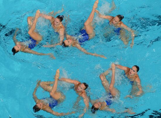 2015 FINA World Championships. Synchronized swimming. Women's team free final