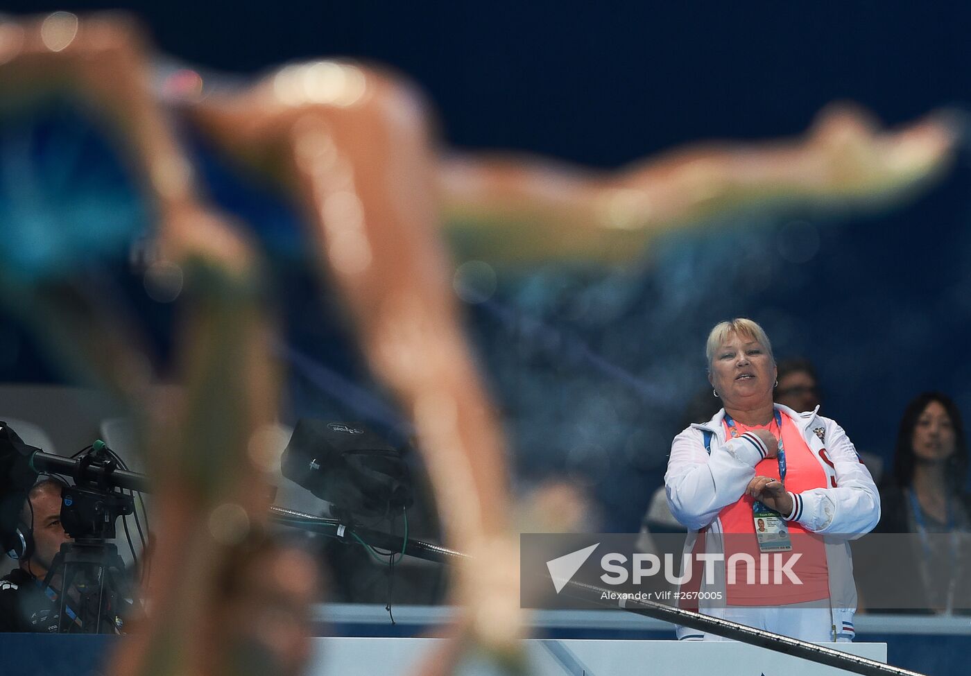 2015 FINA World Championships. Synchronized swimming. Women's team free final
