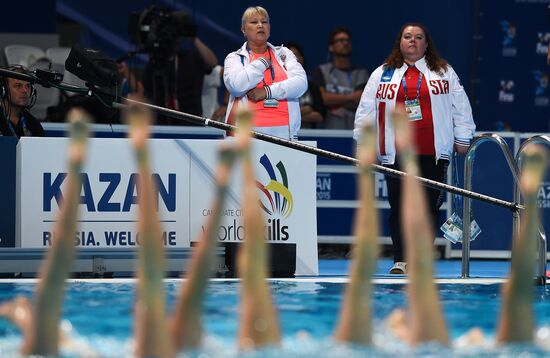 2015 FINA World Championships. Synchronized swimming. Women's team free final