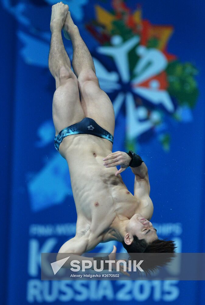 2015 FINA World Championships. Diving. Men. 10m platform. Preliminary round