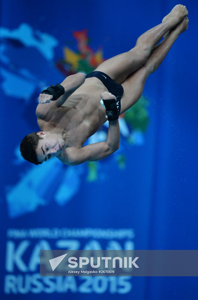 2015 FINA World Championships. Diving. Men. 10m platform. Preliminary round