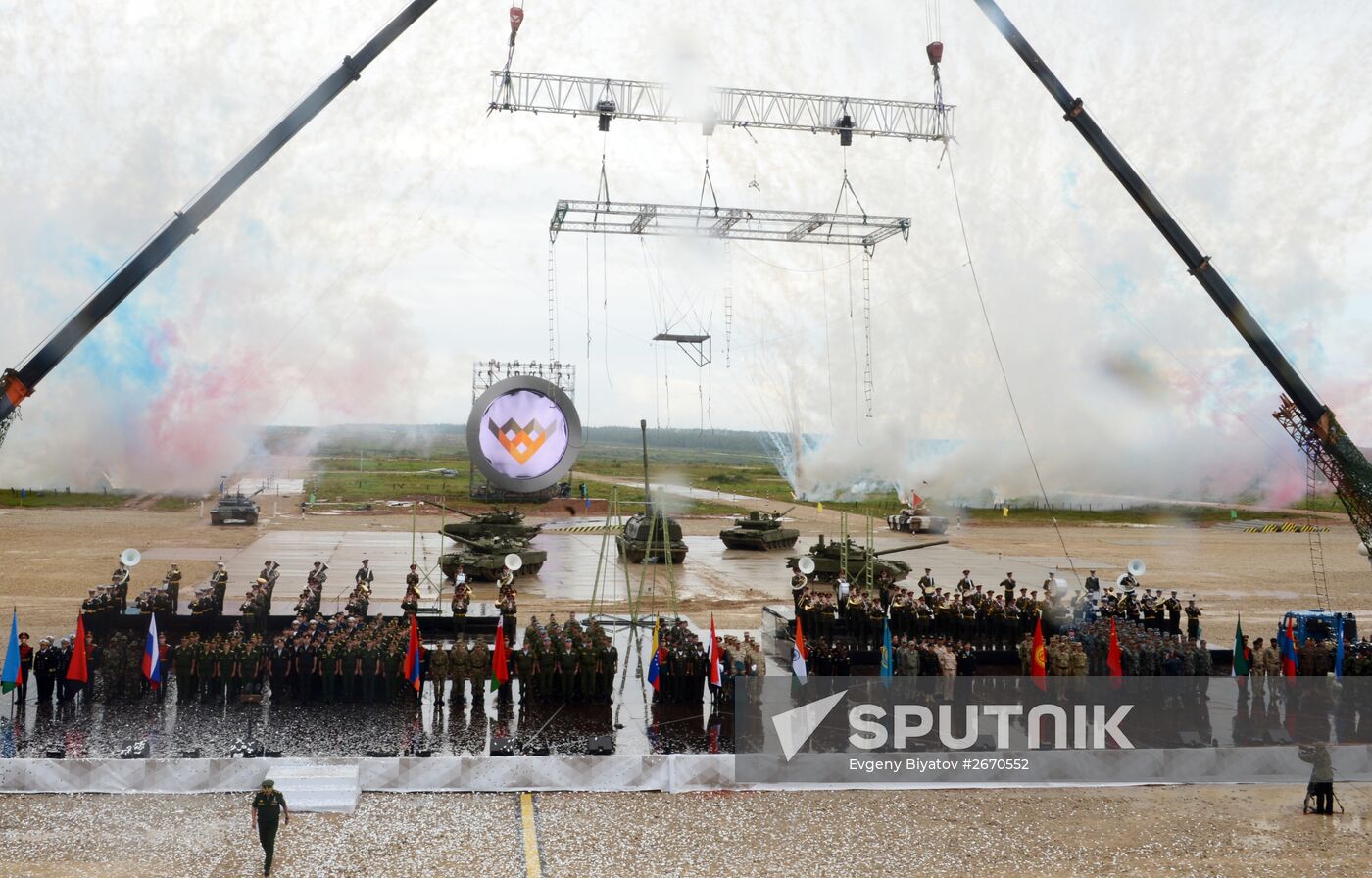 International Army Games 2015 kick off