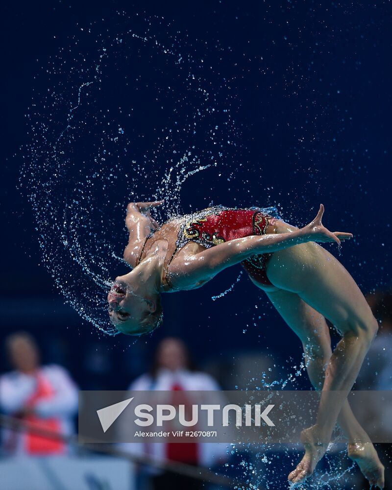 2015 FINA World Championships. Synchronized swimming. Women's Team Free Combination Final