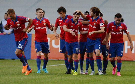 Russian Football Premier League. CSKA vs. Anzhi