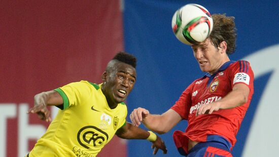 Russian Football Premier League. CSKA vs. Anzhi