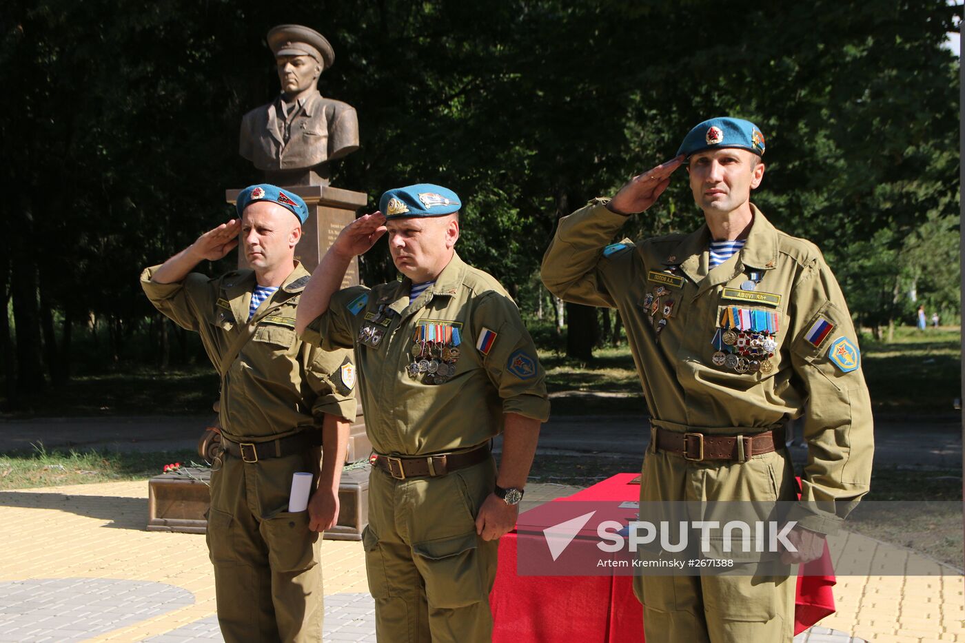 Airborne Force Day celebrations across Russia
