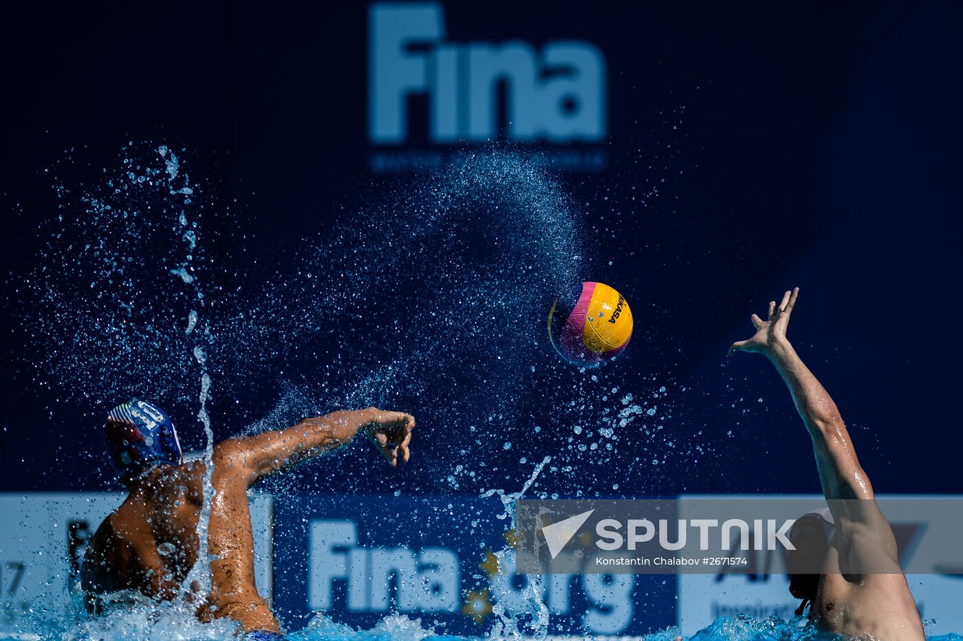 2015 FINA World Championships. Water polo. Men. Canada vs. Italy