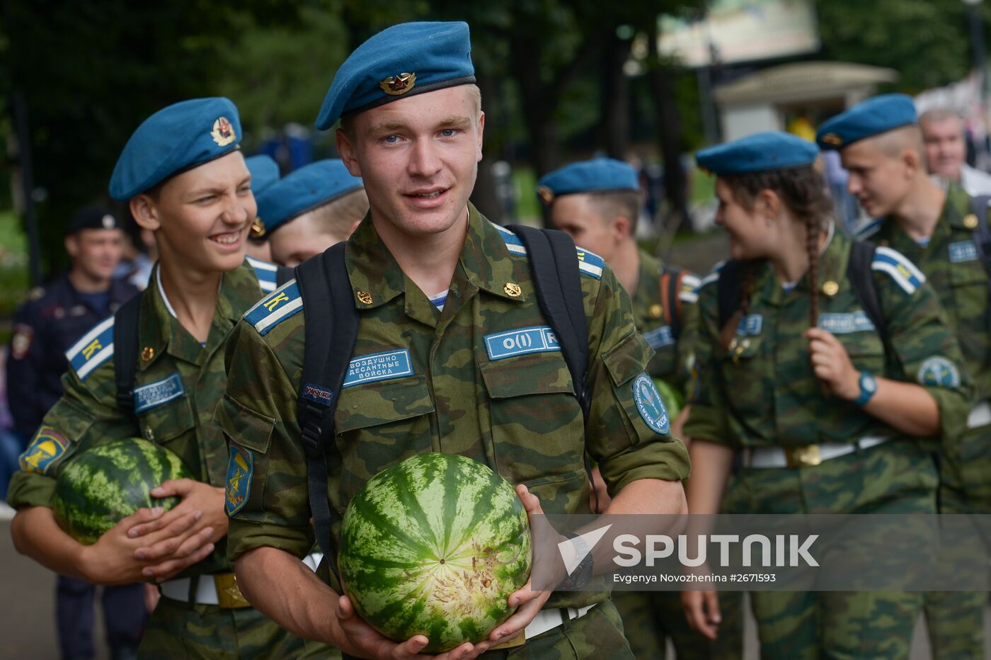 Russian cities mark Airborne Forces Day