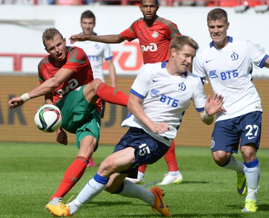 Russian Football Premier League. Lokomotiv vs. Dynamo