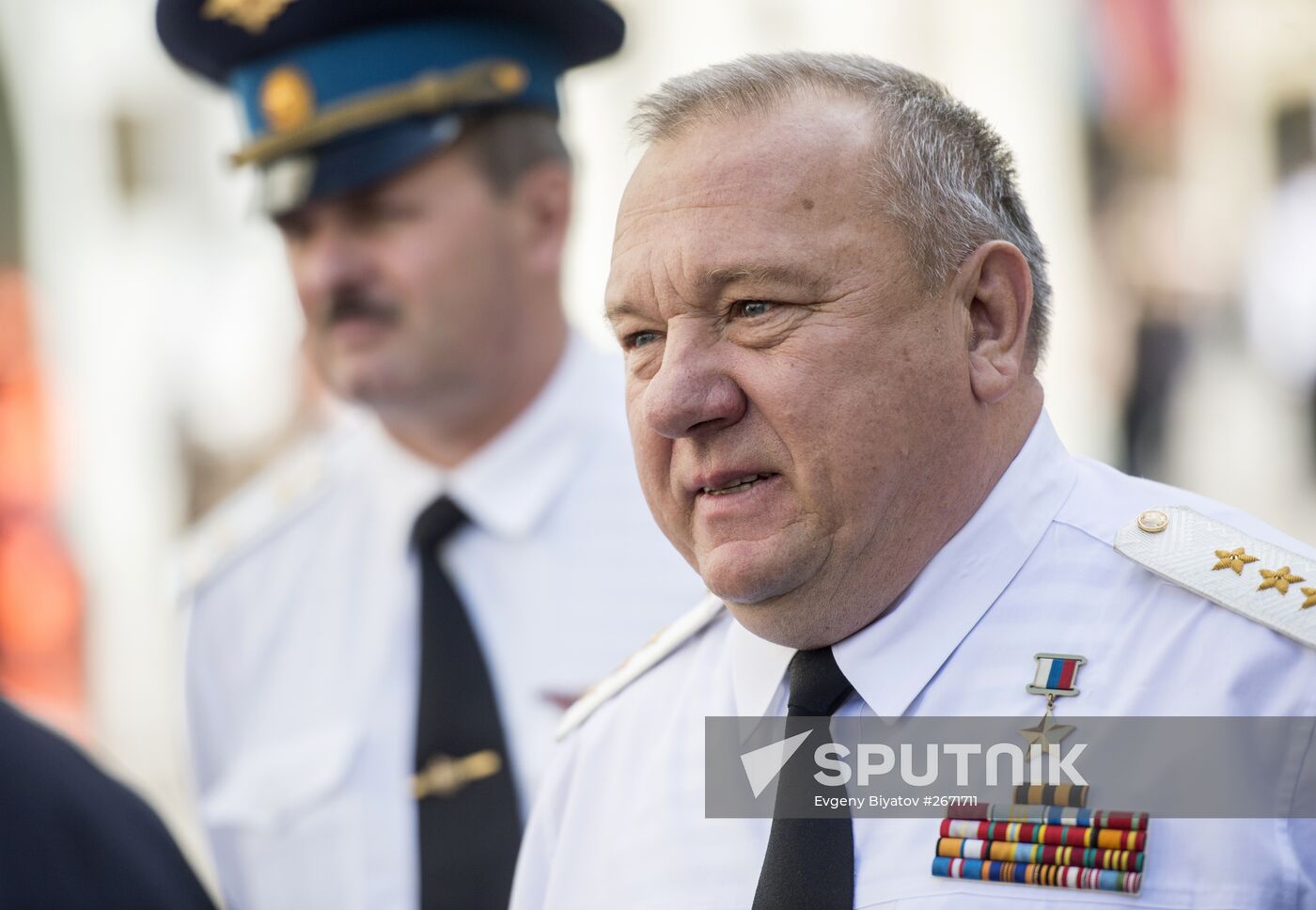 Marking Airborne Force's 85th anniversary on Moscow's Red Square