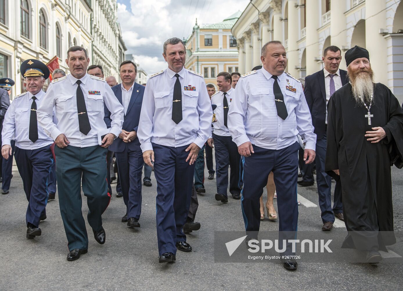 Celebrating 85th anniversary of Airborne Forces on Red Square