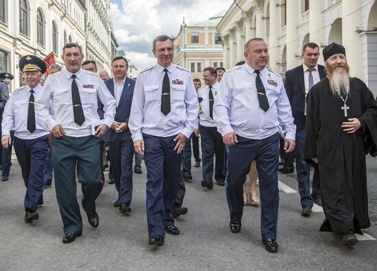 Celebrating 85th anniversary of Airborne Forces on Red Square