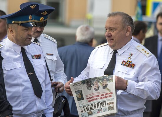 Celebrating 85th anniversary of Airborne Forces on Red Square