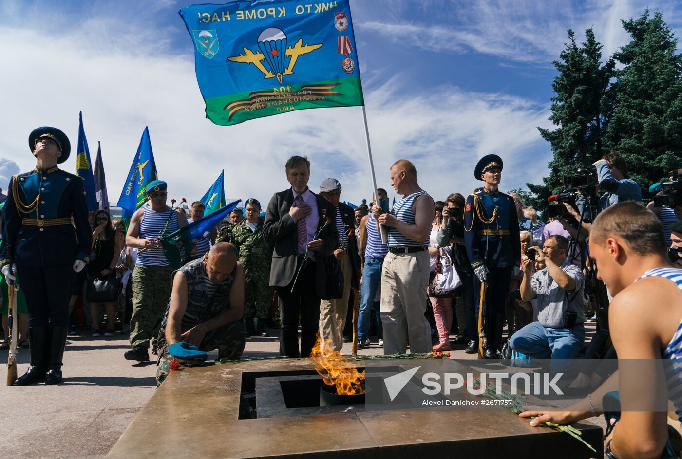 Russian cities mark Airborne Forces Day