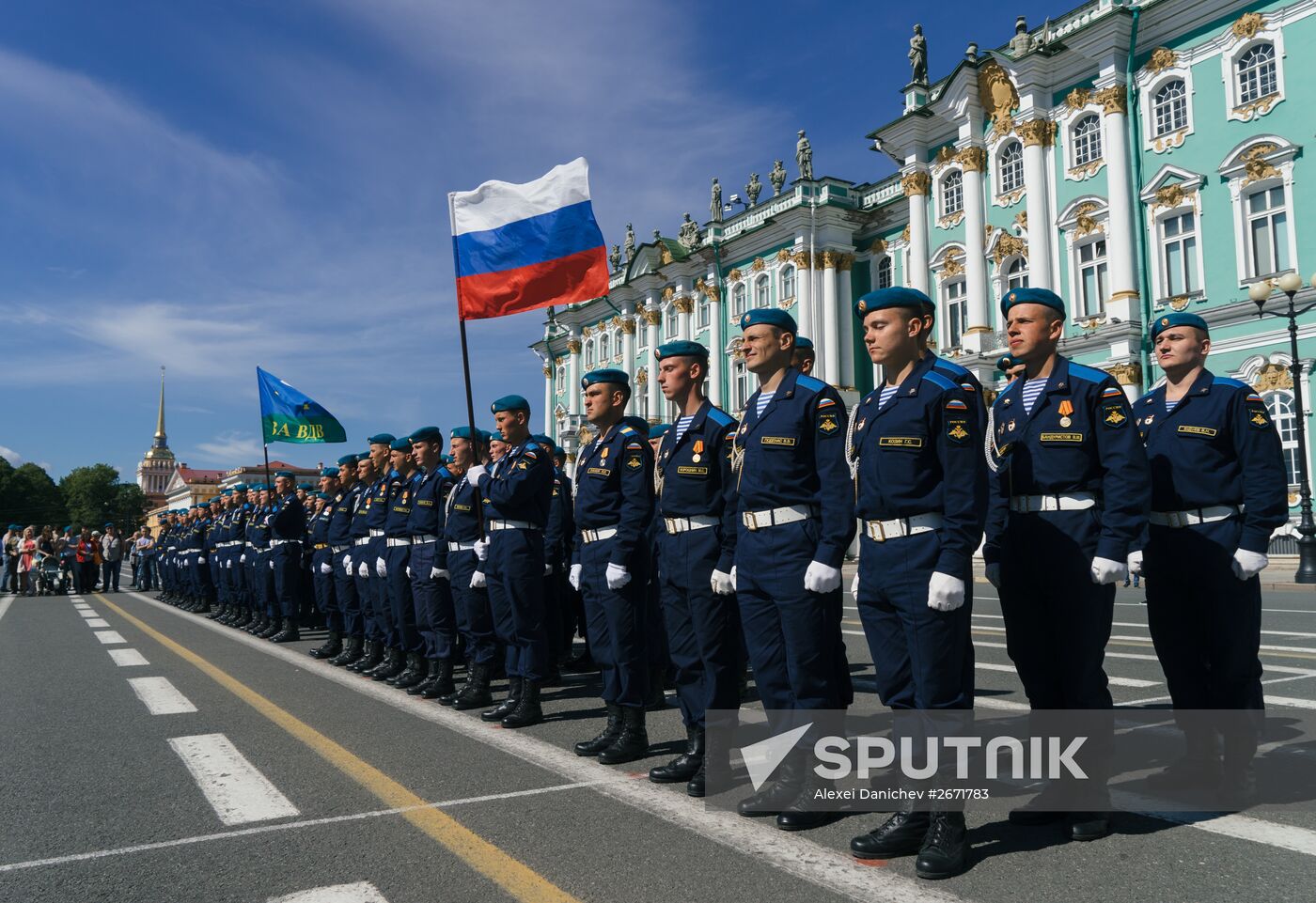 Russian cities mark Airborne Force Day