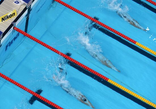 2015 FINA World Championships. Swimming. Day One. Evening Session