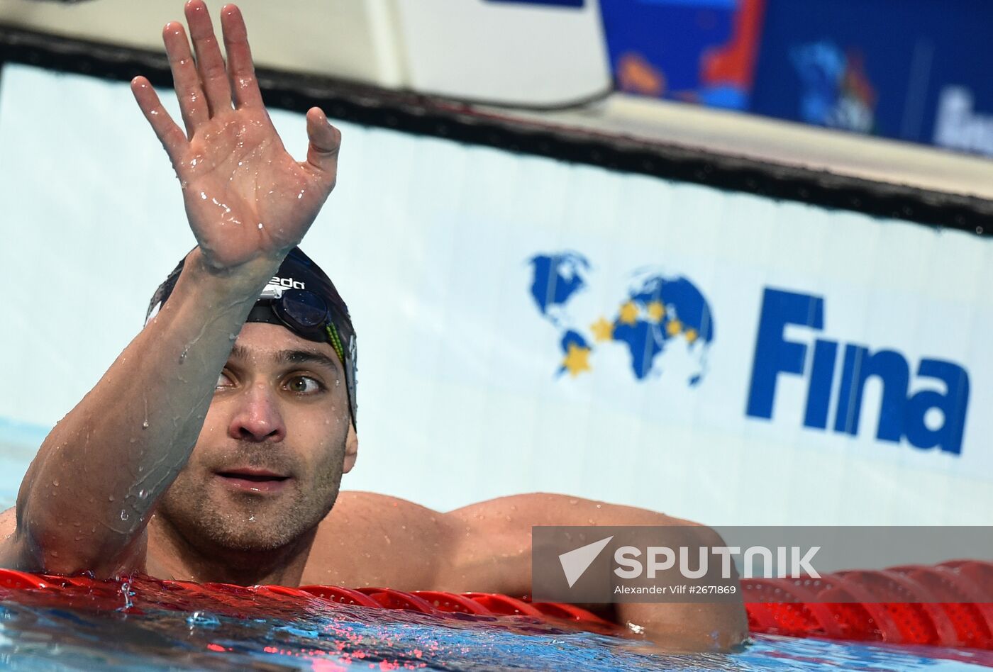2015 FINA World Championships. Swimming. Day One. Evening Session