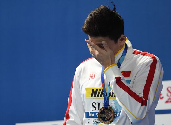 2015 FINA World Championships. Swimming. Day One. Evening Session