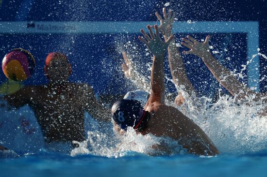 2015 World Aquatics Championships. Men's water polo. Brazil vs. United States