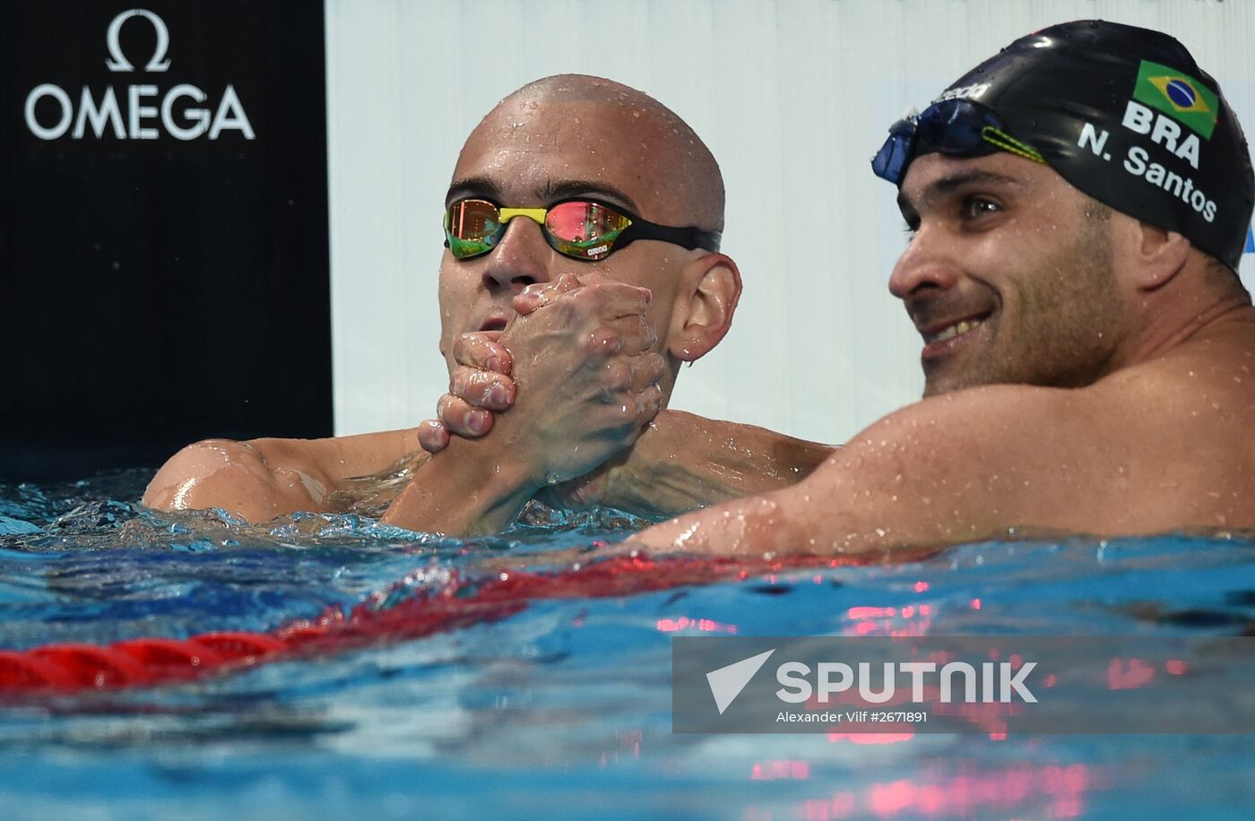 2015 FINA World Championships. Swimming. Day One. Evening Session