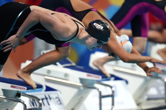 2015 FINA World Championships. Swimming. Day One. Evening Session