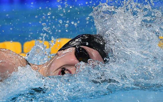 2015 FINA World Championships. Swimming. Day One. Evening Session