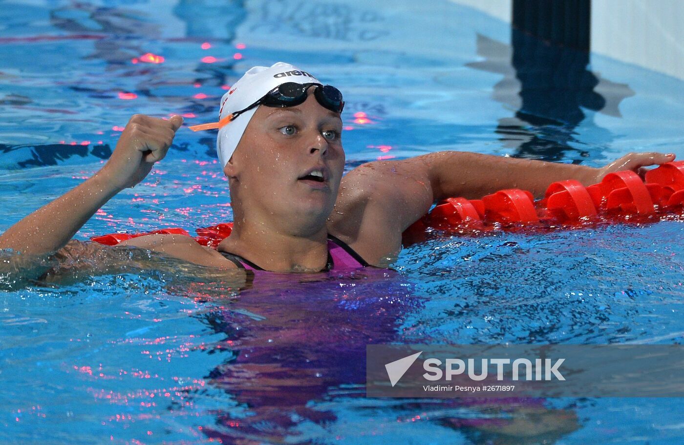 2015 FINA World Championships. Swimming. Day One. Evening Session