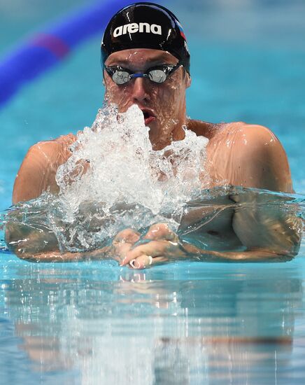 2015 FINA World Championships. Swimming. Day One. Evening Session