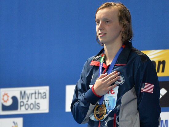 2015 FINA World Championships. Swimming. Day One. Evening Session