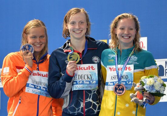 2015 FINA World Championships. Swimming. Day One. Evening Session