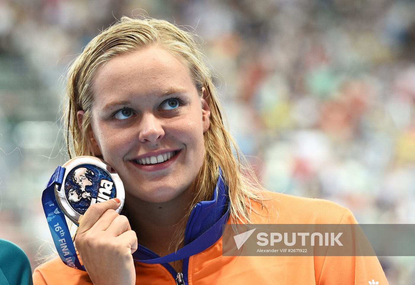2015 FINA World Championships. Swimming. Day One. Evening Session