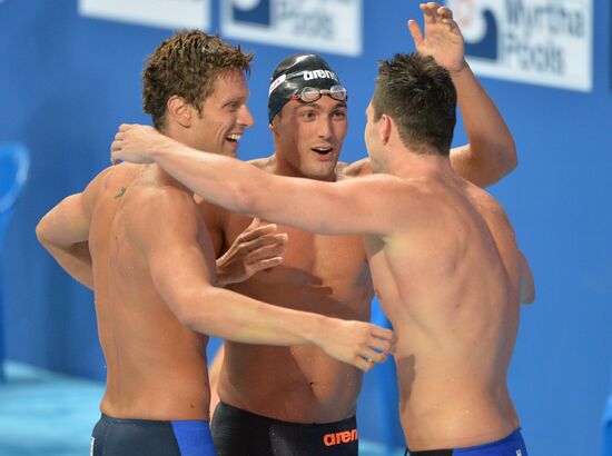 2015 FINA World Championships. Swimming. Day One. Evening Session