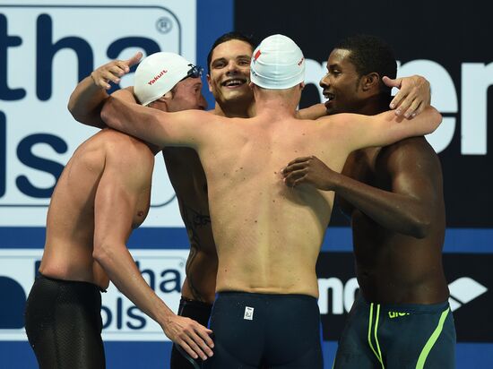 2015 FINA World Championships. Swimming. Day One. Evening Session