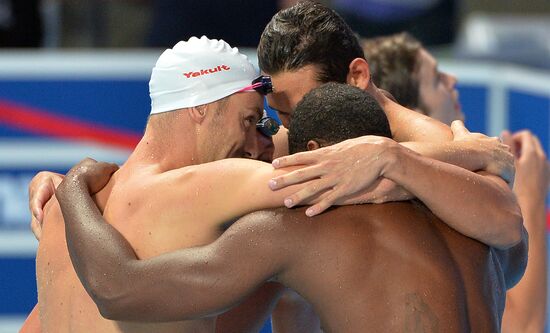 2015 FINA World Championships. Swimming. Day One. Evening Session