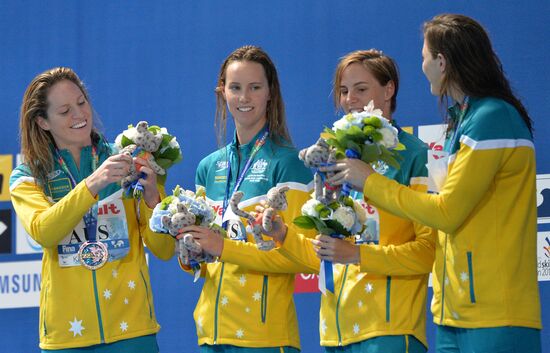 2015 FINA World Championships. Swimming. Day One. Evening Session