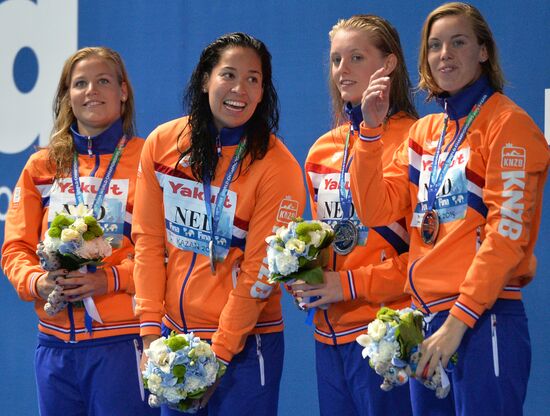 2015 FINA World Championships. Swimming. Day One. Evening Session